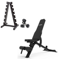 Muscle Motion Home Gym Package- Dumbbell & Adjustable Bench Package 2