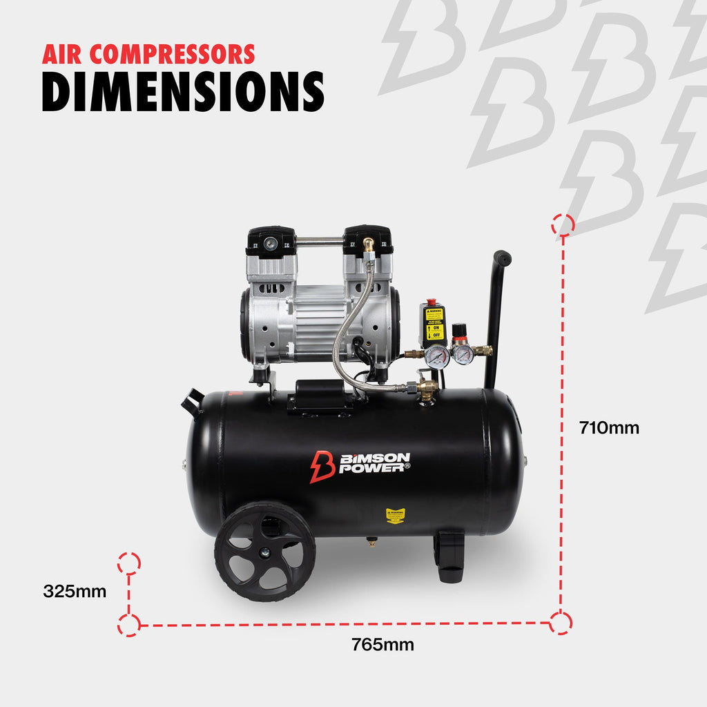 Bimson Power 50L Oil-Free Air Compressor