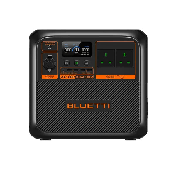 BLUETTI AC180P | 1800W | 1440Wh Portable Power Station
