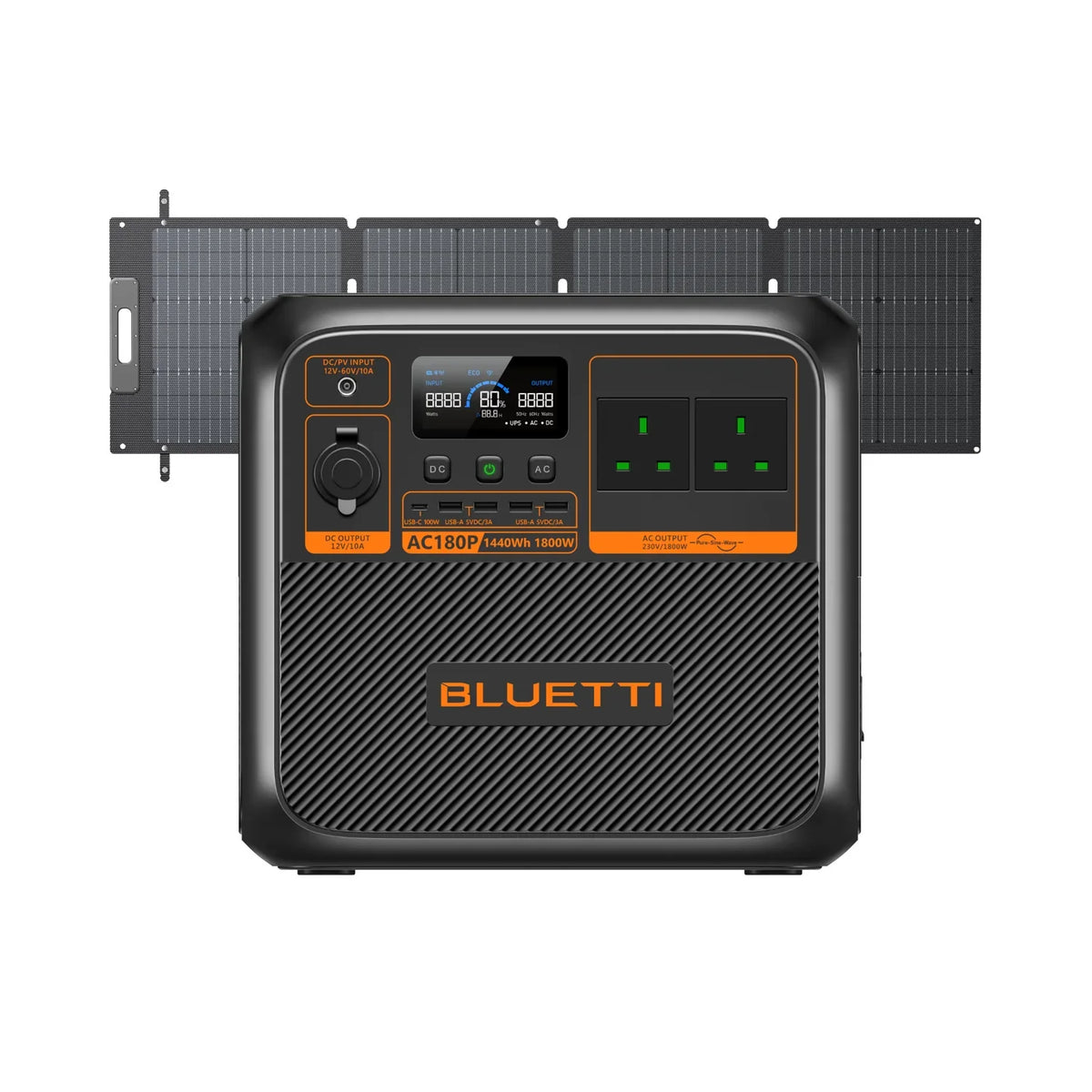 BLUETTI AC180P | 1800W | 1440Wh Portable Power Station