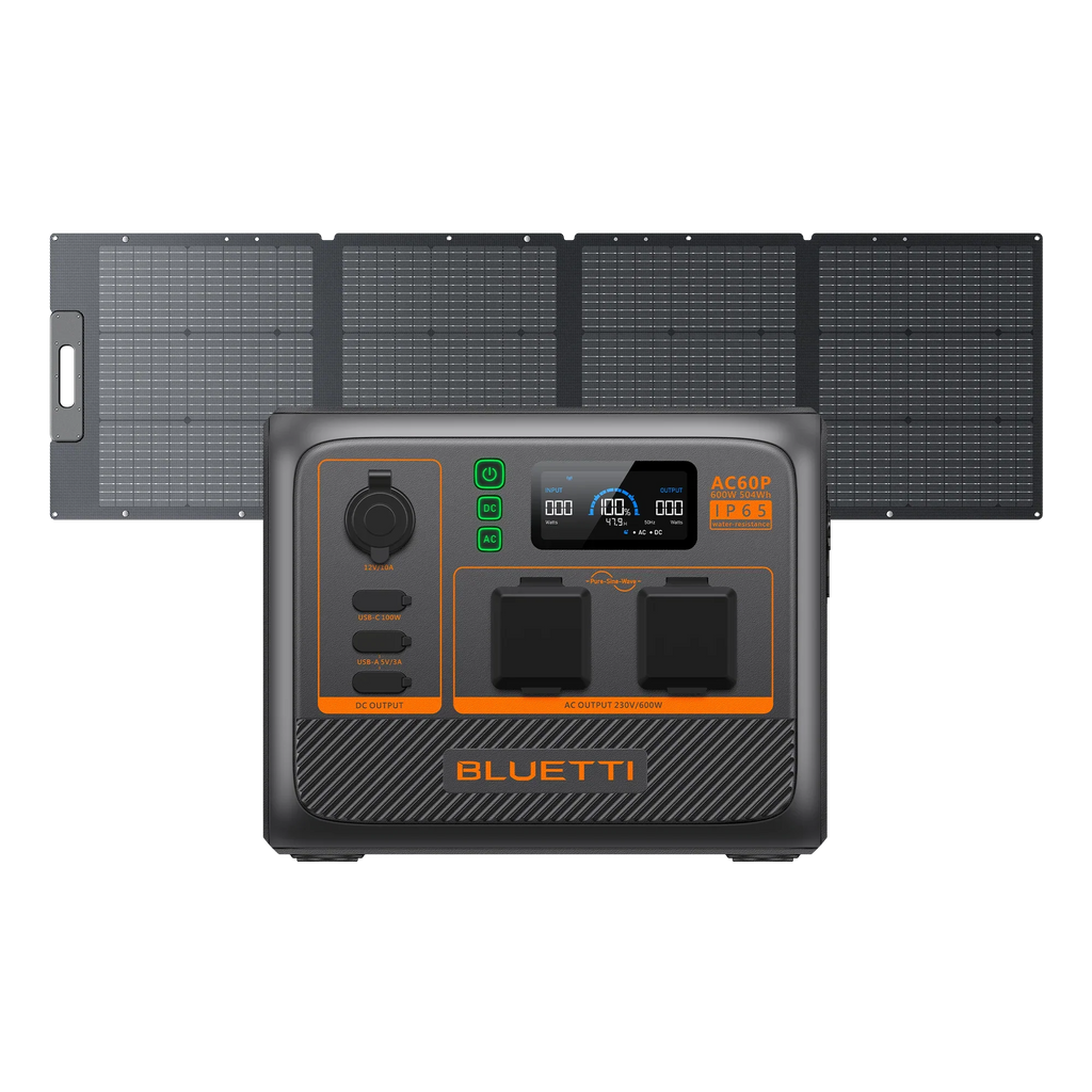 BLUETTI AC60P Portable Power Station | 600W 504Wh