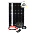 Go Power! SOLAR-AE-4: 800 WATT SOLAR ALL ELECTRIC KIT WITH 2 x 30A MPPT + RVC - SOLAR ONLY