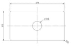 Inspire Stainless Steel Single Bowl Kitchen Sink Wire Grid