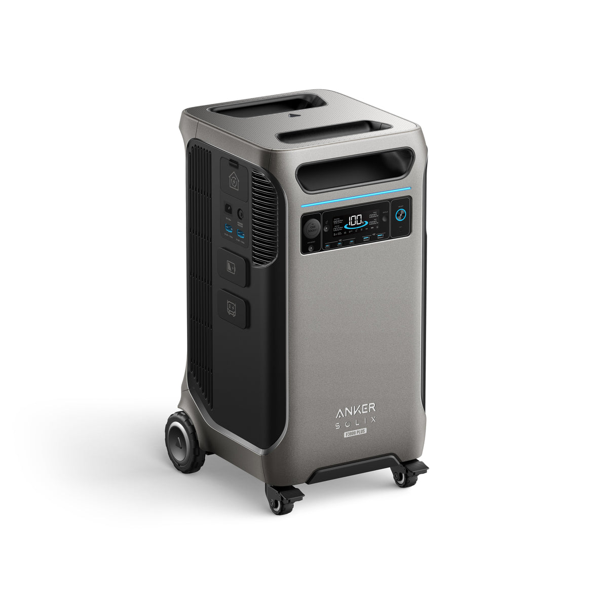 Anker 3840Wh F3800 Plus 2 w/ Home Panel Kit, Sub Panel