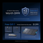 Anker B17E114E 2-Set E10 Automatic Infinite Backup Kit | 24kWh LiFePO4 Battery | 10-30kW Turbo Output | 5X Backup Time | Smart Grid & Storm-Guard