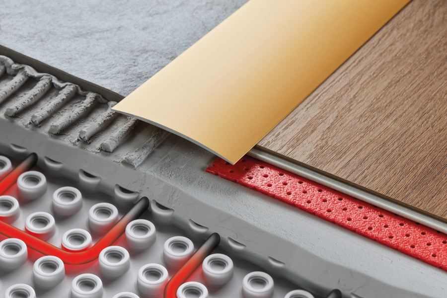 Self Adhesive Aluminium Door Threshold Strip 80 MM 60 MM x 1000 MM Length Anodised LPO80K LPO60K