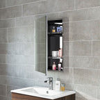 Porto 1 Door Non Illuminated Mirror Cabinet - 600mm x 400mm