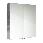Vienna 2 Door Non Illuminated Mirror Cabinet - 670mm x 600mm