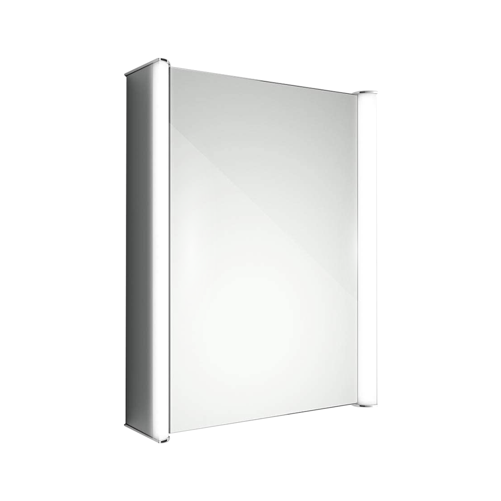 Revere LED Illuminated Mirror Cabinet - 654mm x 500mm