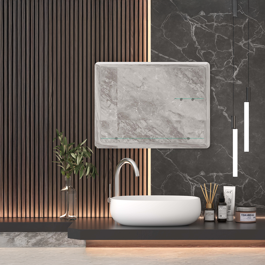 Aria Frameless Designer Non Illuminated Mirror