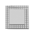 Milan Frameless Designer Non Illumonated Mirror - 600mm x 600mm