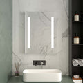 Eclipse LED Illuminated Bathroom Mirror - 500mm x 700mm
