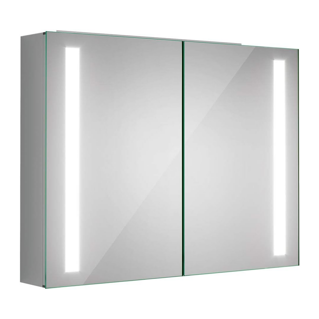 Astrid  2 Door LED Illuminated Mirror Cabinet - 800mm x 600mm