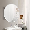 Stockholm 1 Door Round Non Illuminated Mirror Cabinet - 500mm x 500mm