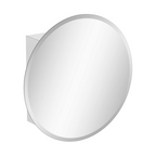 Stockholm 1 Door Round Non Illuminated Mirror Cabinet - 500mm x 500mm