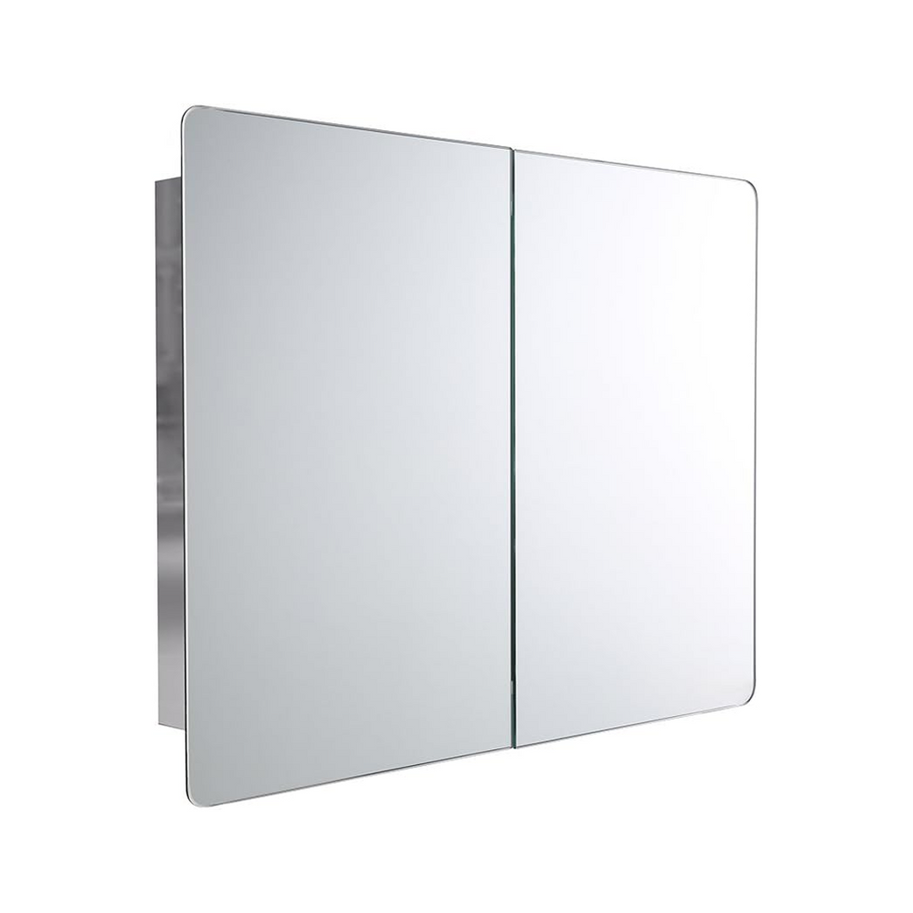 Malmo 2 Door Non Illuminated Mirror Cabinet - 800mm x 600mm