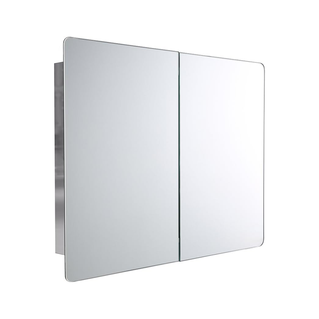 Malmo 2 Door Non Illuminated Mirror Cabinet - 800mm x 600mm