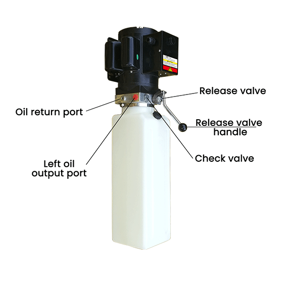 AMGO 071102 220V/60HZ Single Phase Electric Power Unit