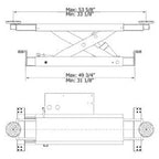 AMGO J5H 5,000 lb Manual Rolling Jack