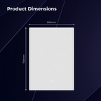 Glowvia Touch Sensor LED Illuminated Mirror - 500mm x 700mm