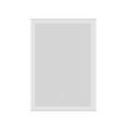 Lustre Touch Sensor LED Illuminated Mirror with Demister Pad - 500mm x 700mm