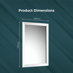 Brillia Framed Bevelled Non Illuminated Mirror