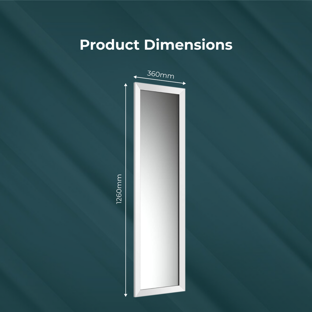 Brillia Framed Bevelled Non Illuminated Mirror