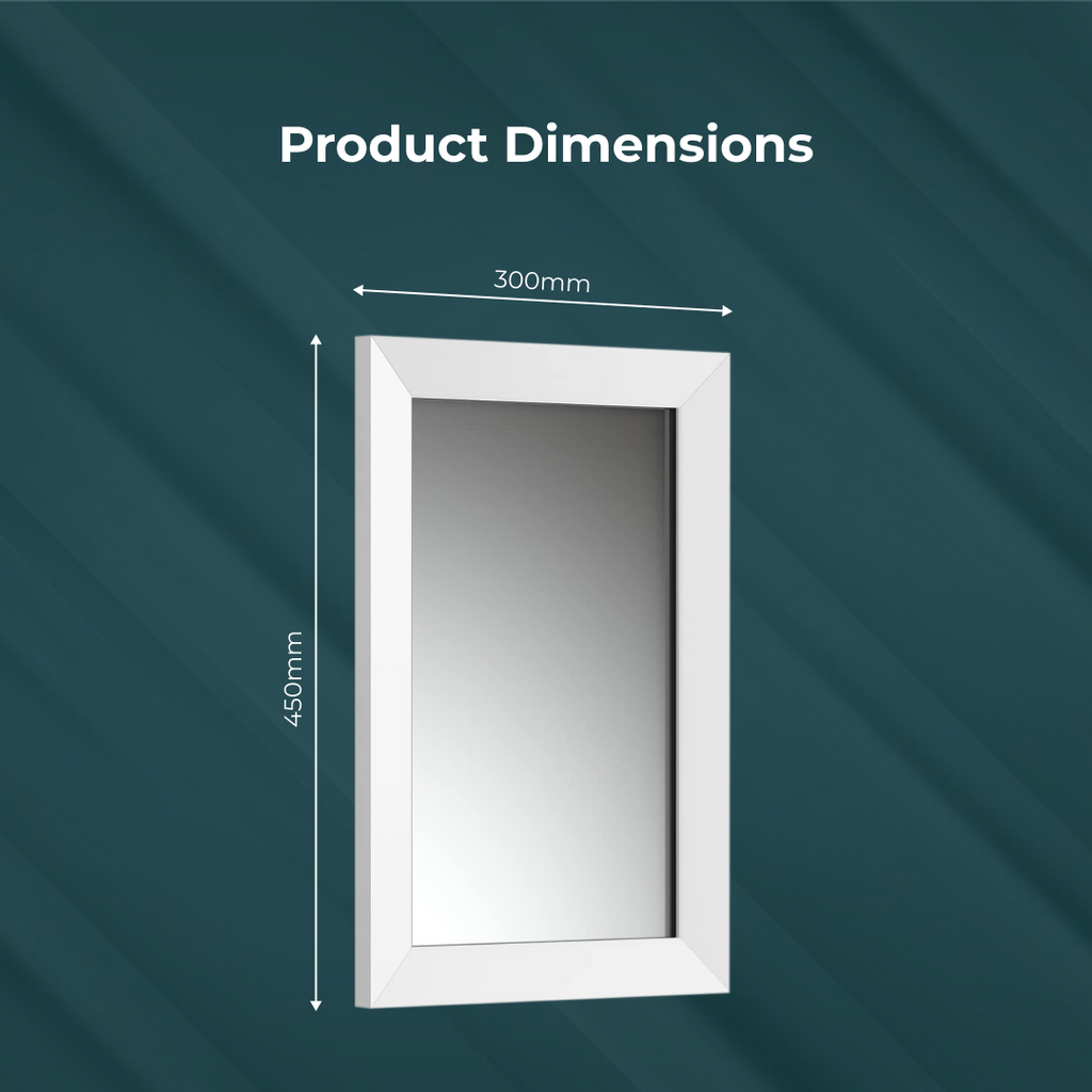 Brillia Framed Bevelled Non Illuminated Mirror