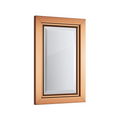 Mirana Framed Non Illuminated Mirror - Copper