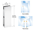 CRL AMR Series Sidelite or Glass Door Mounted Keeper