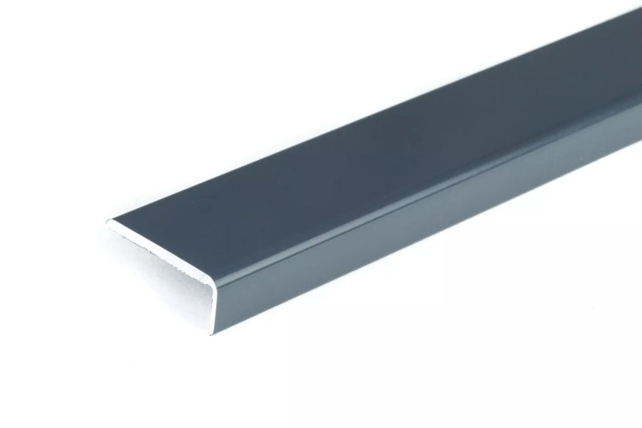 Self adhesive floor trim wood effect anthracite finish – 1m & 2m  