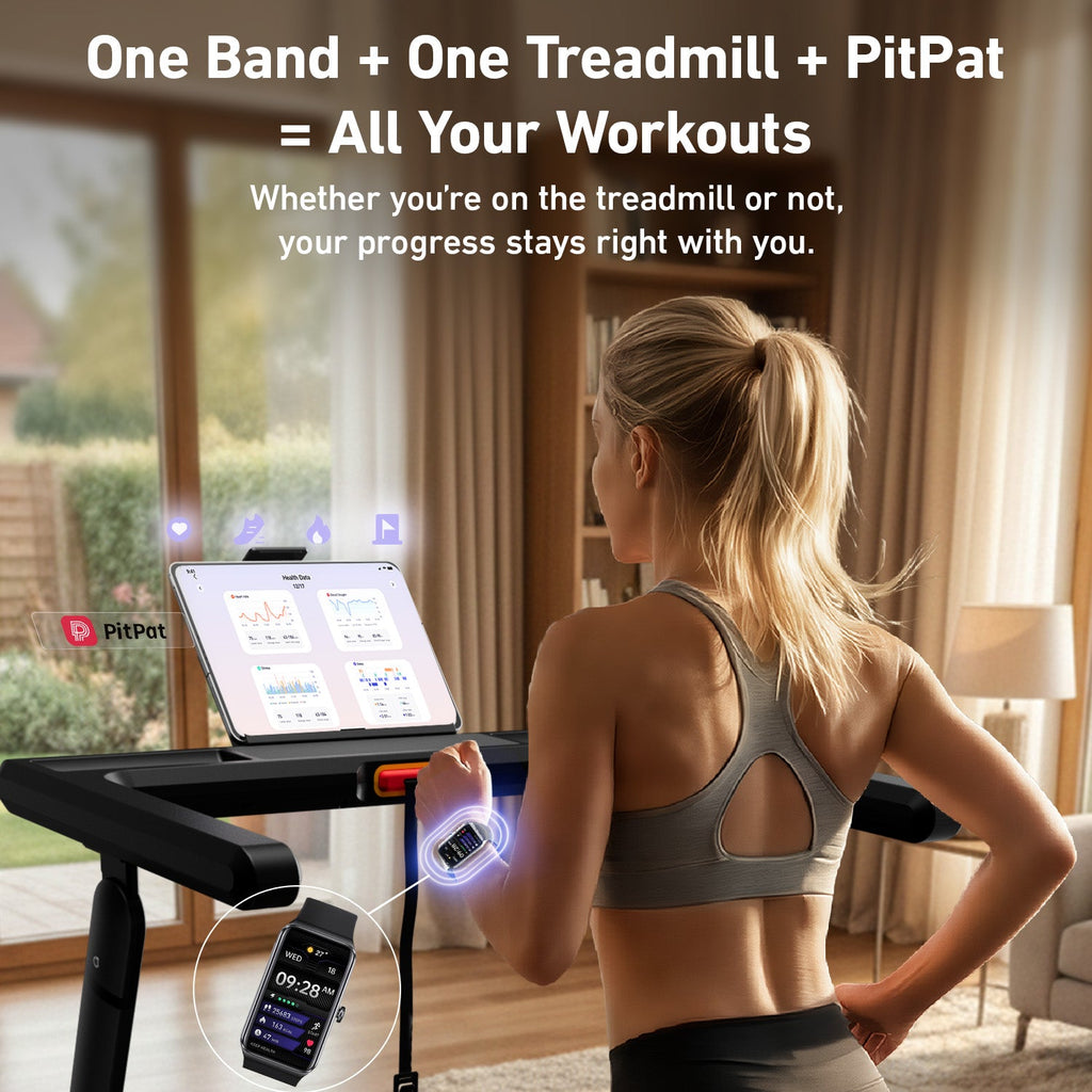 DeerRun® Fitness Smart Watch: Sync to PitPat App & Track Workouts