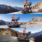 DeerRun Apex Titan 1 -6% Decline to 48% Incline Real Terrain Training Treadmill