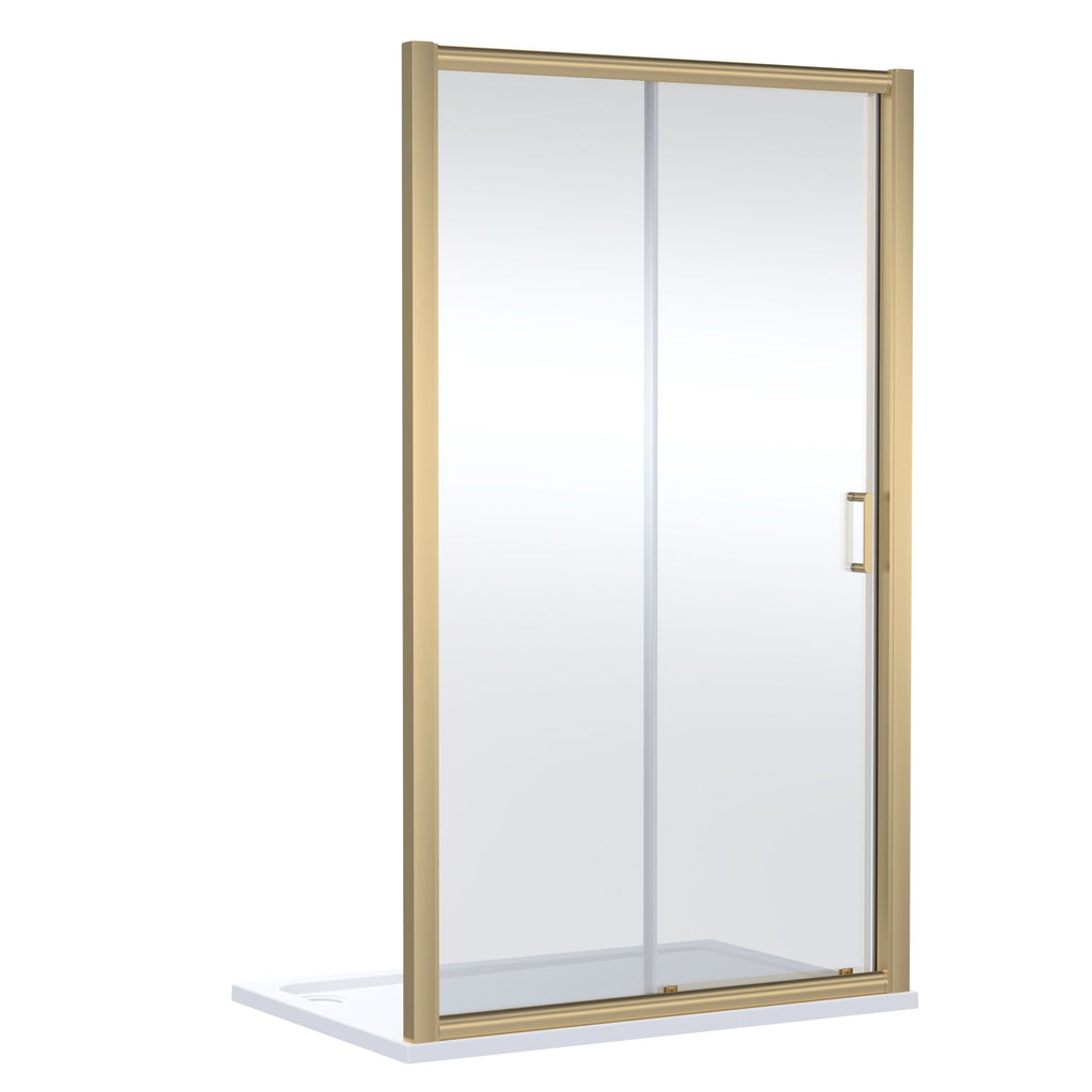 Forge 8mm Glass Recessed Sliding Shower Door
