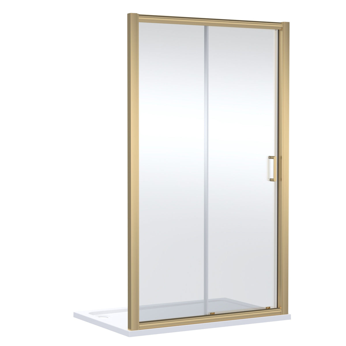 Forge 8mm Glass Recessed Sliding Shower Door