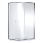 Forge Two Door 8mm Glass Offset Quadrant Shower Enclosure