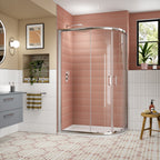 Forge Two Door 8mm Glass Offset Quadrant Shower Enclosure