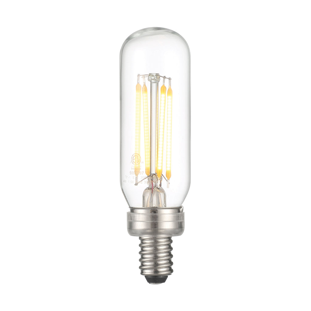 4 Watt LED Vintage Style T6 Light Bulb