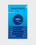 Amptron 500A Bluetooth Coulometer Battery Monitor with Shunt