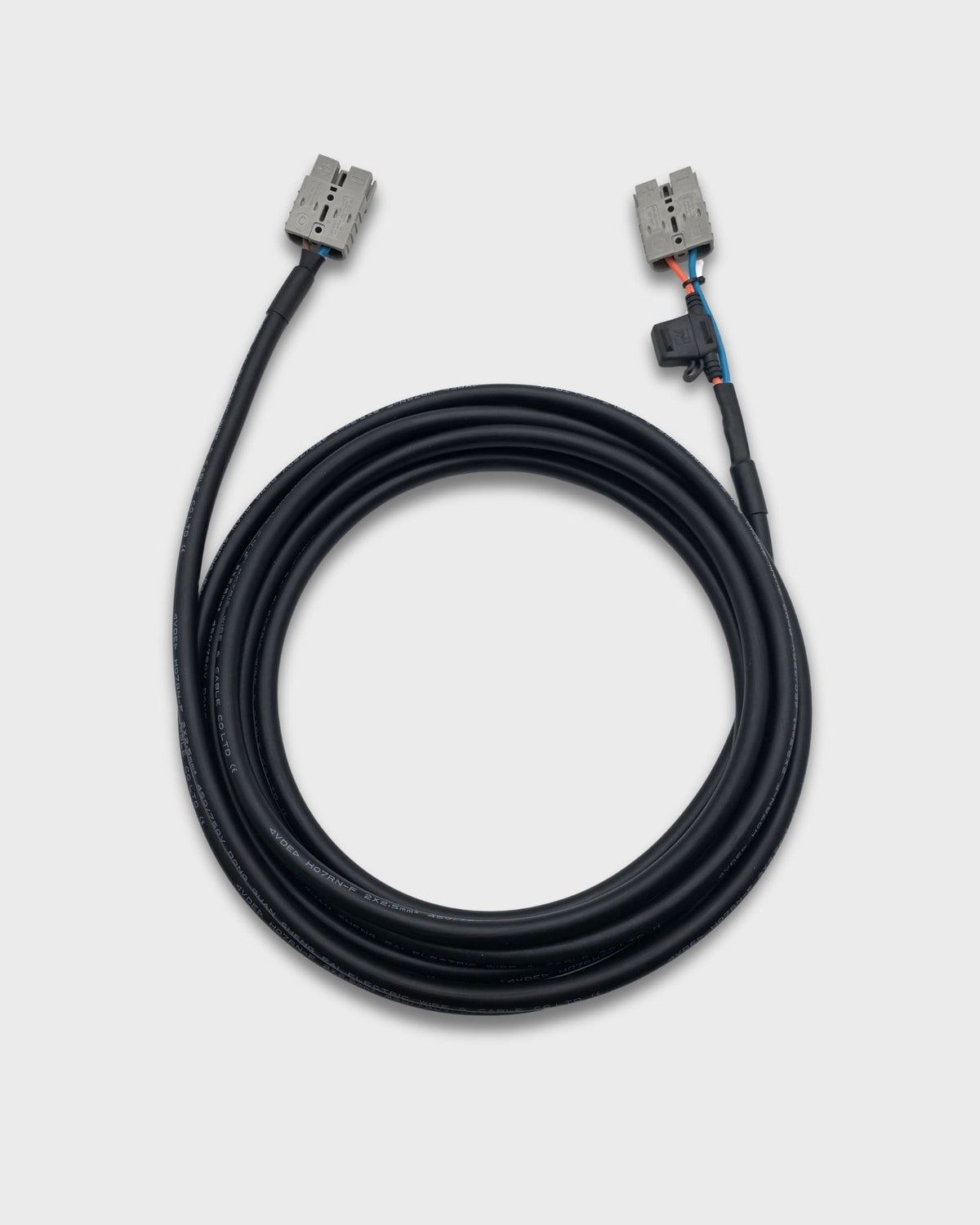 5m Anderson Extension Lead with 15A Safety Fuse