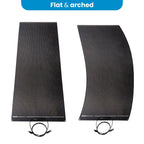 200W Marine Grade Flexible Solar Panel High Voltage 12/24/36/48V