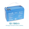 Amptron BluEdge 12V 100Ah Smart Lithium LiFePO4 Battery 1,280Wh