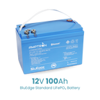 Amptron BluEdge 12V 100Ah Smart Lithium LiFePO4 Battery 1,280Wh