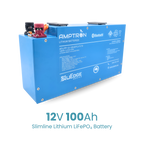 Amptron BluEdge 12V 100Ah Slimline Lithium LiFePO4 Battery 1,280Wh