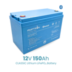 Amptron® 12V 150Ah LiFePO4 Deep Cycle Battery with Bluetooth - 1920Wh | BCI Group 31