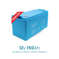 12V 150Ah 100A Lithium LiFePO4 LFP Battery