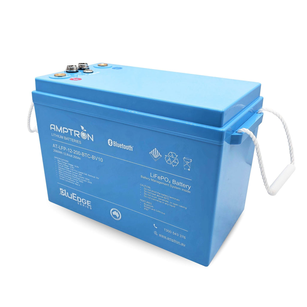 Amptron BluEdge 12V 200Ah Smart Lithium LFP Battery