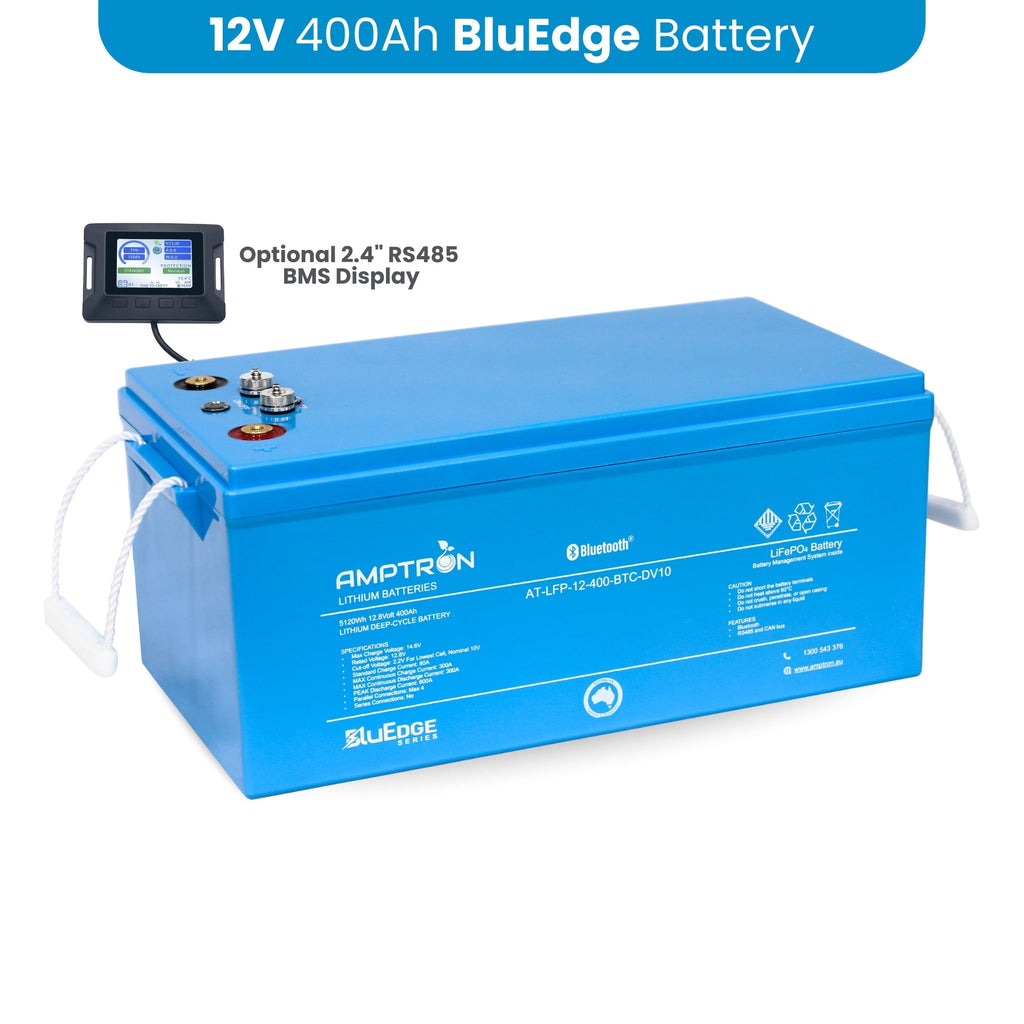 Amptron BluEdge 12V 400Ah Smart Lithium Battery