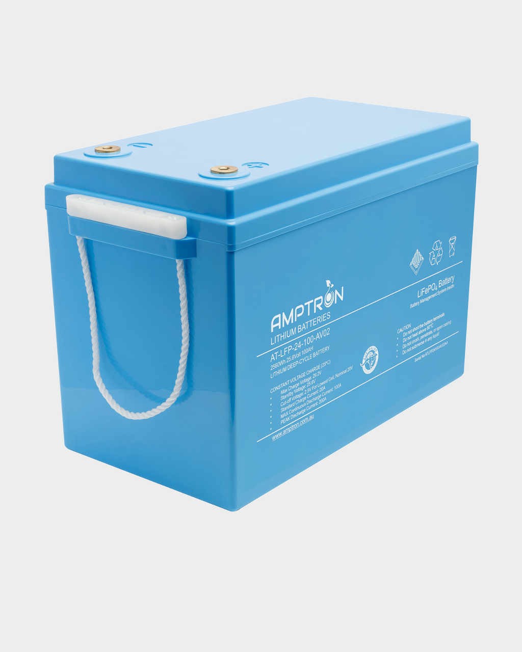 Amptron 24V 100Ah Compact Lithium LiFePO4 Battery