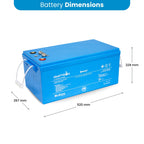 Amptron BluEdge 48V 100Ah Lithium LFP Smart Battery